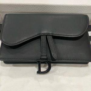Dior Saddle Belt Pouch (Black)